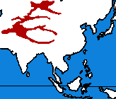 Carte de répartition de 'lonce.