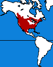 Carte de répartition du bobcat